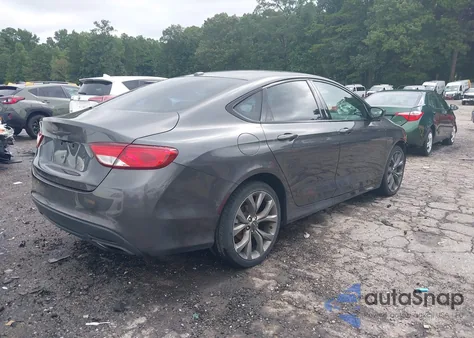 2016 Chrysler 200 S z USA, uszkodzony, nr VIN 1C3CCCBB3GN151369